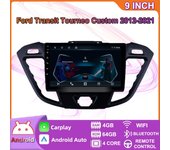 Android para Ford Transit Tourneo personalizado 2012-2021 Auto Carplay reproductor Multimedia DSP IPS vídeo WIFI Bluetooth navegación GPS 4 + 64GB 2+32GB