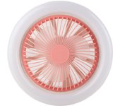 Ventilador de techo pequeño E27 30W, lámpara de ventilador LED silenciosa y ajustable para habitación de niños, dormitorio 85?265 V