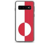 Coque Téléphone - Samsung - Galaxy S20 Plus - Drapeau Groenland - Souple - Multicolore