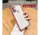 Funda para Motorola Moto G30, funda para Moto G20, funda para Moto G10, funda para teléfono G20 G30, funda protectora suave a prueba de golpes, cubierta transparente galvanizada For Moto G10