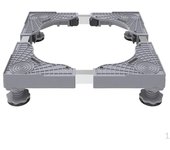 Base ajustable para lavadoras, refrigeradores estables gris