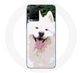 Coque pour Vivo Y21s 2021 / Y21 2021 Samoyède Blanc Race de chiens