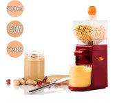 Mini máquina de hacer cacahuetes para el hogar, Molinillo Eléctrico de 500ML, máquina de pasta de cacahuete, molinillo de café, Mini fabricación DIY de cacahuetes