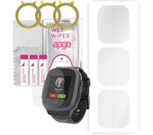 3 protectores de pantalla de hidrogel apgo para Xplora Kids Watch X5 Play 99930425, película de hidrogel, con capa de posicionamiento de fácil instalación