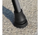 Almohadillas inferiores para bastón de trekking, antideslizantes, de 16 a 22 mm, para escalada, senderismo y trekking 22mm