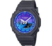 Casio Reloj analógico digital negro redondo G-SHOCK GA-2100FL-1AJF [G-SHOCK Flame Inside Series] para hombre