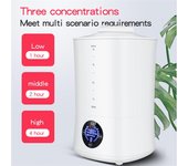 Generador eléctrico de agua hipoclórica de 110V-220V, máquina desinfectante de agua, ionizador de 4L y 35W, máquina con control remoto