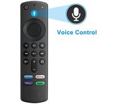 Control remoto de repuesto por voz Bluetooth para Fire TV L5B83G para Amazon (3ra generación) Fire Stick TV para Amazon Fire TV 1 negro