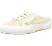 Mule MACRAMÉ ORGÁNICO Beige Bajo cm [Superga] 2402-MULE Mujer 23.5