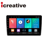Icreative para Hyundai H1 2007 - 2015 2 DIN AutoRadio 9 pulgadas 2 DIN reproductor Multimedia para coche Android Wifi GPS navegador estéreo unidad principal