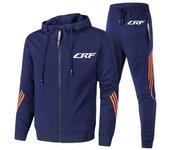 PARA CRF450X CRF250F CRF125F CRF125FB CRF110F Motocicleta 2023 Nueva ropa deportiva casual para hombres Ropa deportiva con capucha Estampado Pantalones superiores XXXL blanco