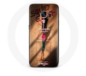 Coque pour Samsung Galaxy S6 Edge Squid Game Série affiche soldat