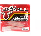 Señuelo blando Jackall I Shad de 3,8 pulgadas Prism Fry Clear (0834)
