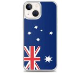 Coque iPhone - Drapeau Australie - iPhone 13 mini - Souple - Multicolore - Vertical