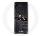 Coque pour Samsung Galaxy A10 Formule 1 Max Verstappen F1 noir rouge et jaune