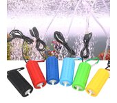 Bomba de aire y oxígeno para acuario, portátil, con filtro para terrario acuático, silencioso, ahorra energía, mini accesorios USB para pecera, 1 unidad S azul oscuro