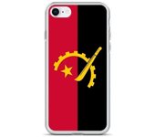 Funda iPhone - Angola - SE 2020 - Souple - Multicolor - Motivo Drapeau