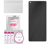 apgo Privacy Matte Hybrid protective glass compatible with Realme 8 5G, flexible nano glass, great replacement for tempered glass, scratch-resistant,