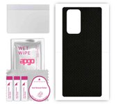 apgo Protective Skin Sticker for the back compatible with LG Wing 5G, Wrap Film, Foil, Vinyl - Pattern Matrix