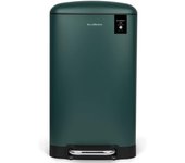 Cubo de Basura Les Collectors con Pedal, Metal, Verde, Capacidad 40 L