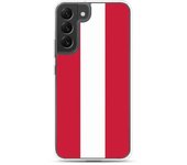 Coque Téléphone - Samsung - Galaxy S22 Ultra - Drapeau de l'Autriche - Souple - Multicolore