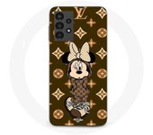 Funda Samsung Galaxy A13 4G minnie Disney Lv marrón