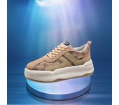 Zapatos blancos Retro de verano para mujer, zapatillas deportivas informales cómodas a la moda, zapatos deportivos para papá 35 color rosa