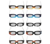 10 gafas de sol para eclipse solar, protección ocular para la visión directa del sol.