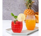 Vasos de plástico irrompibles para beber cócteles y zumos de whisky, irrompibles, reutilizables y reciclables para fiestas de picnic al aire libre
