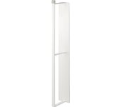 Perchero magnético para ropa Yamazaki Jitsugyo 3585, color blanco, aprox.. Perchero para platos, 6 cm de ancho x 8,5 cm de profundidad x 46 cm de alto, ideal para colocar junto a la lavadora.