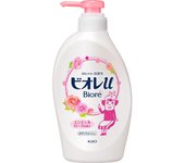 KAO Biore u Biore-u Angel Rose Scent Pump 480mL General Purpose (Biore II) Body Soap Apply an appropriate amount to a damp towel or sponge, lather and