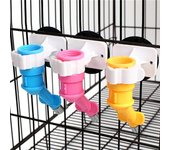 Cabezal de agua potable para mascotas pequeñas Cabezal de alimentación de agua dedicado color rosa