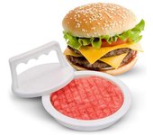 Hamburguesa carne fabricante de carne parrilla hamburguesa molde herramientas de prensa forma Hamburgo picadora de carne Manual prensa molde accesorios de cocina blanco