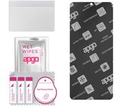 apgo MATTE Hybrid protective glass compatible with Wiko Power U10, flexible nano glass, great replacement for tempered glass, scratch-resistant, full