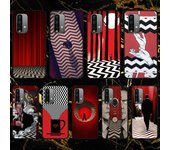 RUICHI Welcome To Twin Peaks - Funda de teléfono negra para Xiaomi 9 10 11 PRO LITE Redmi NOTE7 8 9 10A PRO K40 Poco3 pocoF3orK40orK40pro