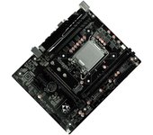 Placa base para juegos H610 Frecuencia de 3200 MHz LGA1700(Intel 12.ª 13.ª generación) Compatible con núcleo negro