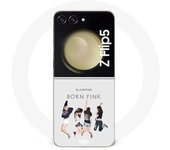 Funda Samsung Galaxy Z Flip5 blackpink rosa nacido Kpop