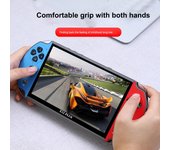 Consola de videojuegos X12 Plus de 7 pulgadas integrada con 1000 juegos, juego de joystick doble portátil de 16 GB