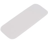 6 piezas de cinta de PVC para reparación de kayak, canoa inflable, parche de reparación blanco