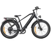 Bicicleta eléctrica ENGWE E26, batería de 48 V 16 AH, motor de 250 W, bicicleta de montaña Shimano, engranaje de 7 velocidades, alcance máximo de 140 km E26 negro
