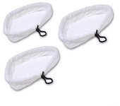 Almohadilla de limpieza de paño de microfibra para fregona de suelo a vapor, accesorio limpiador a vapor, 3 uds.