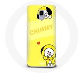 Coque pour Samsung Galaxy A8 2018 BTS Bangtan BT21 Chimmy Jimin Fond Jaune