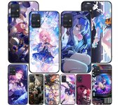 Funda Honkai Star Rail para Samsung Galaxy A54, A53, A14, A51, A12, A52s, A02s, A52, A21s, A22, A32, A41, A13, A22, A31, A32, TPU Samsung A02s