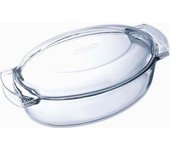Cocotte - PYREX - 1450076 - Ovale - En verre borosilicate - 38 x 23 cm