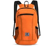 Mochila plegable portátil ligera de 20L, mochila impermeable, bolso plegable a estrenar naranja