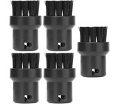 5 cepillos de repuesto para motor de vapor, color negro, para Karcher SC1, SC2, SC3 y SC4.