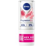 Nivea Magnesium Dry Antitranspirante en barra, 50 ml - Frescura y protección 48 horas