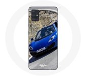 Coque pour Samsung Galaxy A51 5G Formule 1 McLaren Voiture Bleu