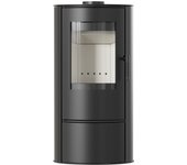 Estufa de leña de acero ILDNORD LOKI 8kW Ø 150