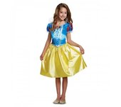 Disfraz clásico para niña de Blancanieves y los siete enanitos 3-4 Years azul/amarillo